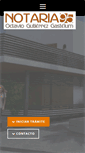 Mobile Screenshot of notaria95.com