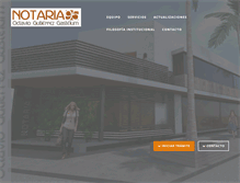 Tablet Screenshot of notaria95.com